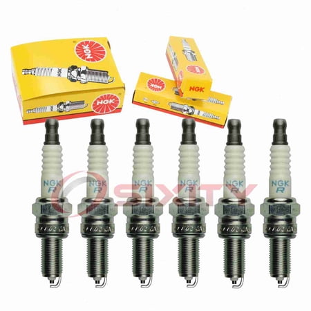 6 pc NGK 95897 Standard Spark Plugs for 3022662 349 992 RG4PHP RG4YCX XG4YCX Ignition Wire Secondary