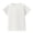 White, variant on KHONTS Girls Summer Lettuce Trim Ribbed Knit Short Sleeve T-Shirts Solid Color Casual Blouse Tops,Size 1-10 Years White 90