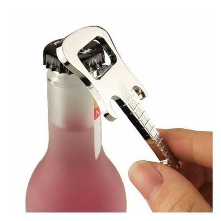 

XGZHPJZP Guitar Shape Zinc Alloy Bottle Opener - Perfect Kitchen Gadget for Beer Wine and Juice - 1pc Easy Bottle Opening
