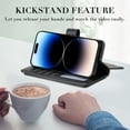 thumbnail image 6 of for Samsung Galaxy A15 Case, Heavy Duty Protection Wallet with Magnetic Case, 10 Card Slots, 2 in 1 Folio Flip Premium PU Leather Wallet Kickstand Case for Samsung Galaxy A15 - Winered, 6 of 6