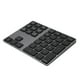 thumbnail image 1 of Teclado Numérico, Teclado Numérico Inalámbrico USB Recargable de aluminio, Teclado Numérico externo de 34 Teclas Entrada de datos para computeras PC Portátiles, 1 of 7