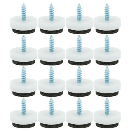 Felt Pad Nails Glide Slider For Chair Sofa Leg Feet White 16mm 0 63 Dia 16pcs Canada