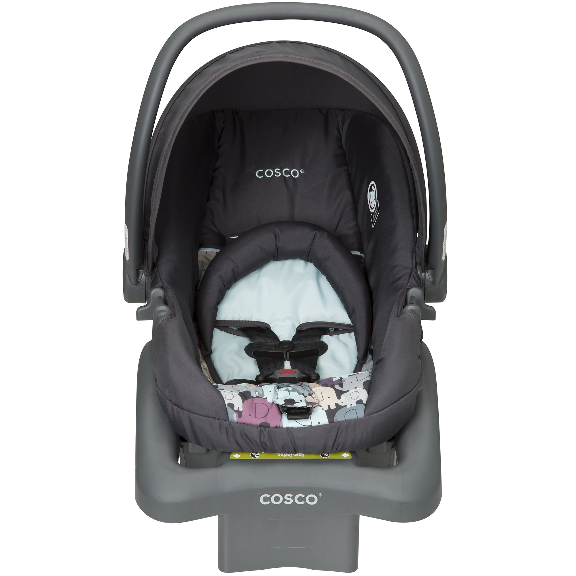 elephant themed car seat and stroller