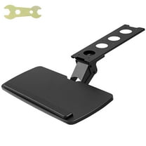 VEVOR Keyboard Tray Under Desk, Height and Angle Adjustable Ergonomic Keyboard/Mouse Tray Under Desk, Large 25x9.8 inch Slide-out Computer Drawer for Typing in Home, Office Work