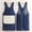 B, variant on JZCHUNTOY Denim Kitchen Apron 1 Pack, Detachable Hand Towel, Stain-resistant Wear-resistant Adjustable, for Home Cooking, Baking, Grilling, Restaurant and Work Uniform Use