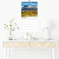 thumbnail image 2 of Calendario de pared Chambom 2025-2026, 18 meses, 30 x 60 cm, con días festivos, 2 of 9