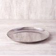 thumbnail image 2 of Chrome Stainless Steel Dinner Plate Set Of 6 | Corporate Gifting For Diwali | Ribbed Pattern | Glossy Finish | Serve Ware, Dinnerware & Tableware | Rhythm Garden Series, 2 of 5