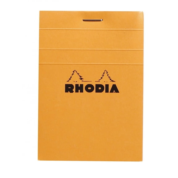 Rhodia Pad, Staple Bound, Graph, Orange, 3 in x 4 in