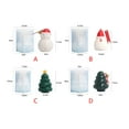 thumbnail image 5 of Christmas Tree Silicone Mold Santa Clause Candle Mold for Making Candle Soap Plaster Christmas Decorations Chocolate, 5 of 16
