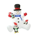 thumbnail image 3 of Christmas Inflatable Snowman ,Christmas Snowman ,Outdoor Decorations, 3 of 9