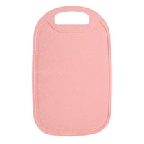 Uhuya Plastic Cutting Boards for Kitchen Dishwasher Safe Double-sided Design Extra Large Cutting Board for Meat Easy Grip Handle Non-Slip with Grinding Area Pink