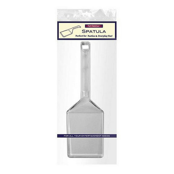 1 - Party Essentials Plastic Spatulas - Clear