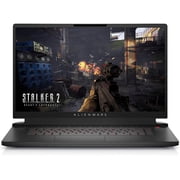 Alienware M17R5 Gaming Laptop - 17.3-inch FHD 480Hz Display, AMD Ryzen 9-6900HX, 32GB DDR5 RAM, 1TB SSD, NVIDIA GeForce RTX 3080 GDDR6, Windows 11 Home, 1 Year Support - Dark Side of the Moon, Black