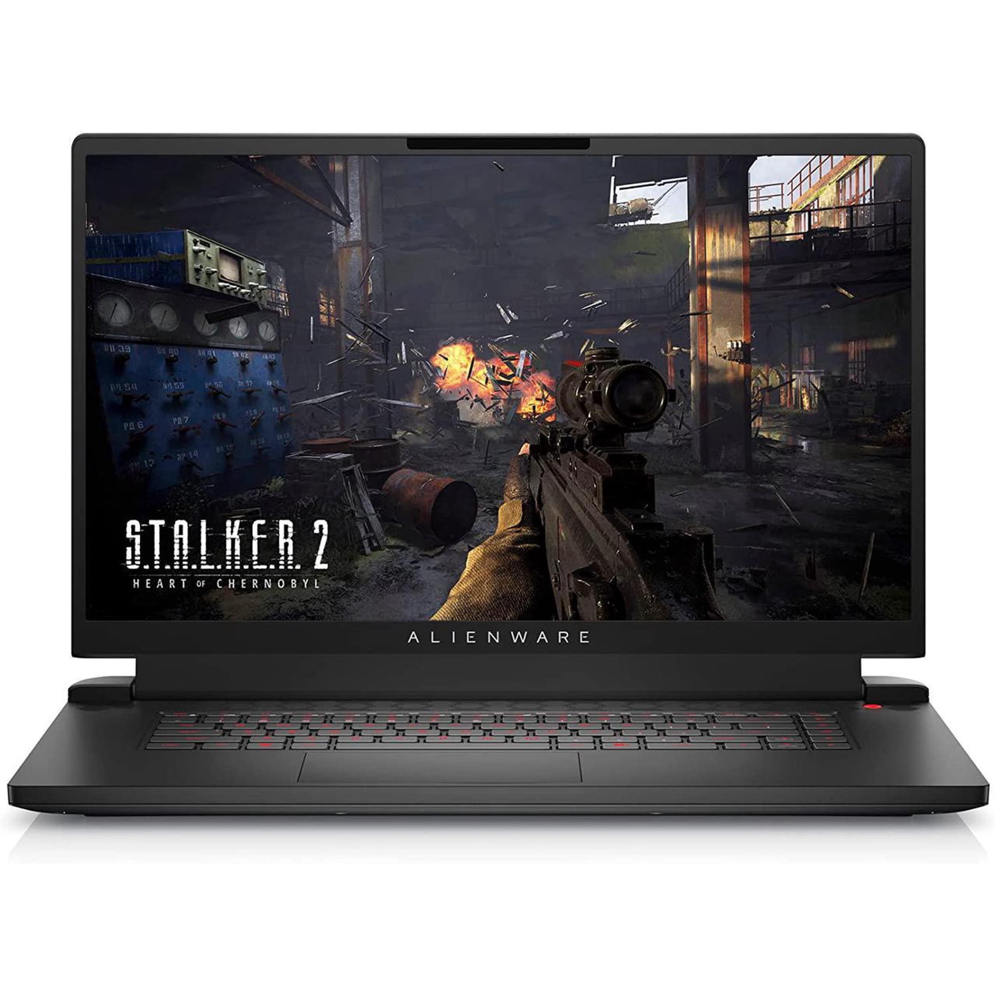 Alienware M17R5 Gaming Laptop - 17.3-inch FHD 480Hz Display, AMD Ryzen 9-6900HX, 32GB DDR5 RAM, 1TB SSD, NVIDIA GeForce RTX 3080 GDDR6, Windows 11 Home, 1 Year Support - Dark Side of the Moon, Black