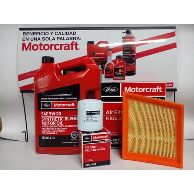 Aceite 5w20 Filtro De Aceite Y Aire Ford Fiesta 2015-2019