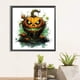 thumbnail image 1 of 5D DIY pintura de diamante redondo completo Kit de calabaza de Halloween decoración del hogar 30x30cm, 1 of 9