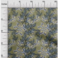 thumbnail image 3 of oneOone Viscose Chiffon Olive Green Fabric Block Sewing Craft Projects Fabric Prints By Yard 42 Inch Wide-XP, 3 of 6