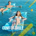 thumbnail image 7 of Sunlite Sports Inflatable Swimming Pool Floating Mat, Blue, 2 Pack, 7 of 7