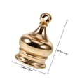 thumbnail image 2 of GETAJGHSD 10Pcs Versatile Zinc Alloy Lamp Shade Finial for Elegant Home Accessory, 2 of 5