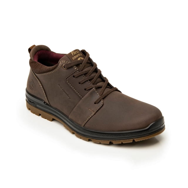 Zapato Outdoor Flexi Para hombre Estilo 92111 Country Negro chocolate 28.5 Flexi 92111C