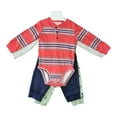 thumbnail image 2 of Carter's Boy's Baby & Toddler 4 Piece Long Sleeve & Jogger Pant Warm Outfit Set, 2 of 2