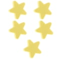 thumbnail image 3 of 5pcs Manija Moderna Simple del Guardarropa Perfecl Anticolisión de Cartulina Star_S Amarillo, 3 of 6