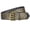 Black Gold, variant on Women's Faux Leather Belt Fashion Metal Vintage Fall Basic Square Wide Buckle Casual Steampunk Spring White Small-Large