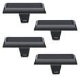 thumbnail image 2 of Metal Christmas Stocking Holders for Mantle Heavy Duty Stocking Hangers Stocking Hook Christmas Ornaments for Counter Tables Window Fireplace Mantle for Xmas Party Decorations,Black,3.93x1.96", 2 of 4