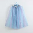 thumbnail image 4 of Huowey Baby Toddler Girls Lace Up Cape Party Robe Kids Holiday Party Princess Coats Robe Birthday Dailywear, 2-10 Years, 4 of 4