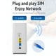 thumbnail image 1 of 4G LTE WiFi Router 3 RJ45 CPE 4G WiFi Router Antena interna para interiores y exteriores, 1 of 8