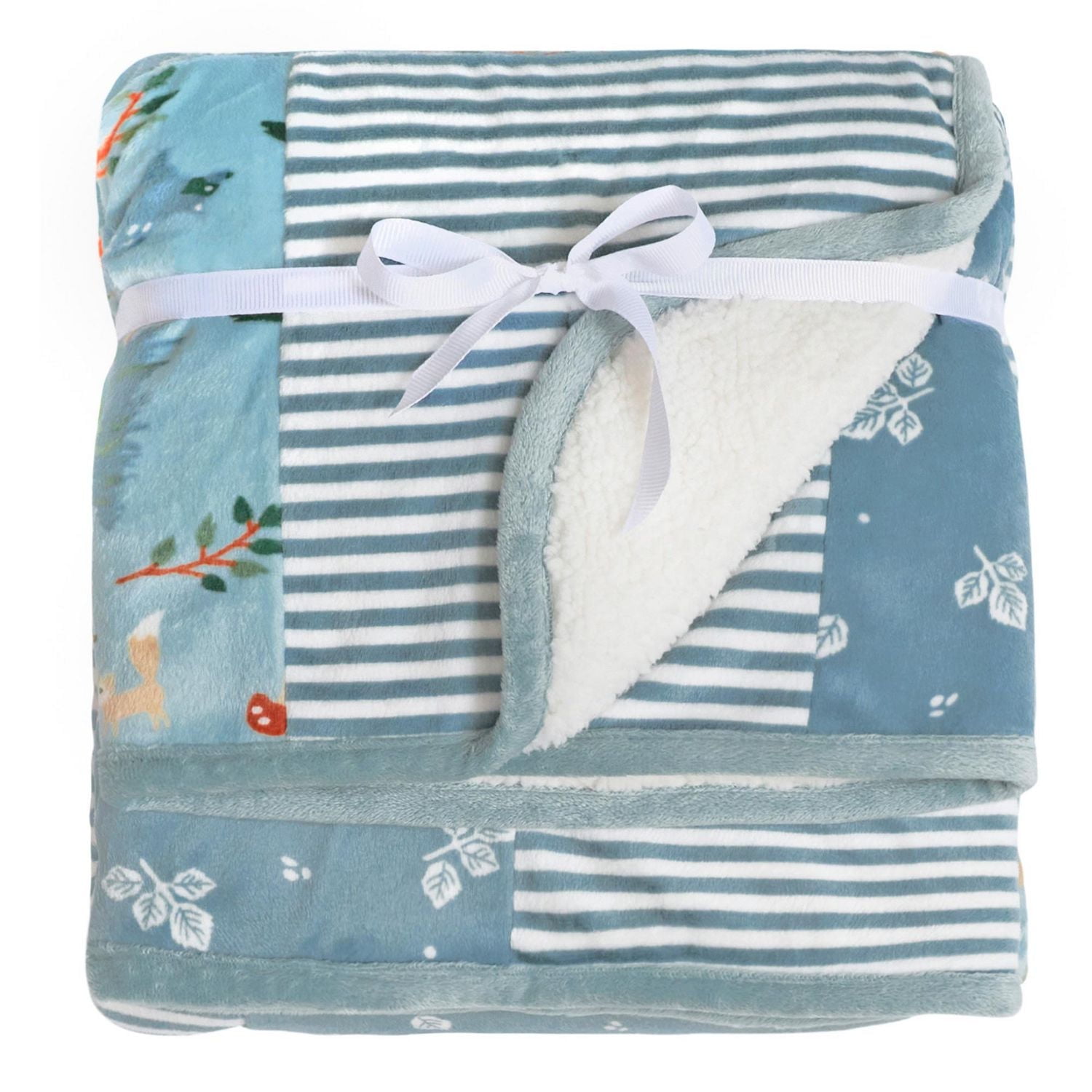 Modern Moments by Gerber Baby 1 Pack Patchwork Blanket, Sized 30" x 40"