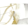 thumbnail image 2 of Goldberger, Jennifer 32x25 Black Ornate Wood Framed with Double Matting Museum Art Print Titled - Gold and Grey Exploration VI, 2 of 4
