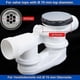 thumbnail image 4 of Bath Stopper, 70 Mm, With Double Seal, Height Adjustable, Universal Bath Stopper, Sink Valve, Hardened Brass With Chrome Finish, 4 of 5