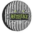 thumbnail image 2 of Beetlejuice-cubierta de llanta de repuesto de película de terror para Honda CRV, Jeep, RV, SUV, remolque, cubiertas protectoras de rueda de coche, 14-17 pulgadas, 2 of 5