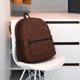 thumbnail image 5 of Easygdp Dark Brown Glitter Mochila Casual para Portátil, Mochila para Escuela, Viajes, Negocios, 5 of 6