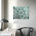 thumbnail image 4 of Orinice Sacred Geometry Fine Art Aesthetic Poster & Print Wall Painting for Living Room Bedroom Home Office Wall Decor Canvas Art Ready to Hang 20x16in, 4 of 6