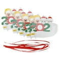 thumbnail image 3 of Colgante de Navidad, 5 piezas de muñeco de nieve de silicona, muñeco de nieve de Navidad, colgante para árbol de Navidad, adorno navideño, muy recomendado, 3 of 9