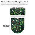 thumbnail image 7 of HELLHERO Ladybug and Daisy Design Toilet Seat Covers Set & Toilet Seat Lid Cover Set with Soft Polyester for Stretch Fit, Machine Washable, 7 of 7
