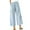 Light Blue, variant on HomeGardon Womens Linen Pants Womens Wide Leg Pants,Summer All Ethnic Style Embroidered Disc Buckle Cotton Linen Solid Color Elastic Waist Loose Straight Leg Pants,M-XXXXXL