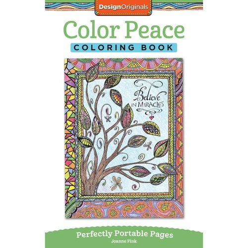 Color Peace Adult Coloring Book: Perfectly Portable Pages