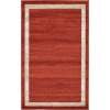 thumbnail image 6 of Unique Loom Del Mar Collection Area Rug - Maria (3' 3" x 5' 3" Rectangle Terracotta/Ivory), 6 of 7
