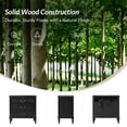 thumbnail image 7 of Farmhouse 3-Drawer End Table Set of 2 with Tray Storage and Charging Station, Ideal for Living Room with Sofa, Accent Chair, or Recliner, 7 of 7