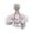 Gray, variant on Pet Birthday Hat Hairpin, Glitter Mesh Cat Dog Party Headwear with Pom Pom, Cute Festive Pet Hat for Birthday Celebrations & Photo (Size/Colour as Pictured, 1 Pack)