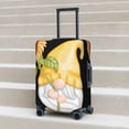thumbnail image 2 of Lsque Sunflower Gnomes5 Printed Luggage Cover, Travel Luggage Protector,Scratch and Dirt Resistant, Fits 18-32 Inch Luggage - Large, 2 of 9
