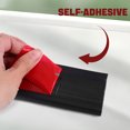thumbnail image 3 of Shisuyan Threshold Ramps For Doorways Self-Adhesive Rubber Door Threshold Rubber Door Ramp For Wheelchair Stroller Scooter Reducer, 3 of 8