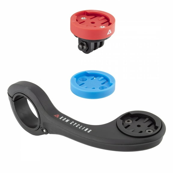 Kom Cycling Quick Release GoPro Computer Mount Black