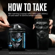 JNX Sports® The Shadow! Pre-Workout 350mg Caffeine Strawberry Pineapple 30 Serves