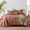 Red Paisley, variant on Cotton Bedspread Quilt Sets Reversible Bedding Sets Coverlet Sets Comforter Paisley Bedspread,Blue, King Size