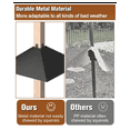 thumbnail image 5 of Metal Squirrel Baffle for Post, Squirrel Proof Baffles for Bird Feeder Poles, Outdoor Squirrel Guard for, 5 of 6