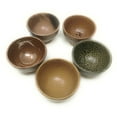 thumbnail image 6 of TJ Global Set of 5 Small Japanese Pottery Ceramic Bowls for Dessert, Salsa, D..., 6 of 7